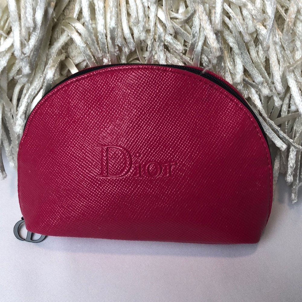 Dior cosmetic makeup bag